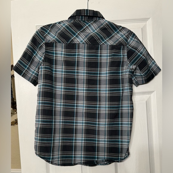 Helix boys short sleeve button down collared shirt - Picture 2 of 3